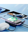 Kup Joyroom Powerbank mit drahtloser Aufladung JR-L007 Icy Series 10000mAh 22.5W + Lightning Kabel schwarz - JYR630 - {ean13} - Sklep Home Screen