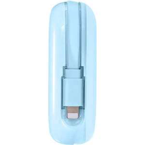 Powerbank Joyroom JR-L003 Jelly Series 10000mAh 22.5W + kabel Lightning niebieski
