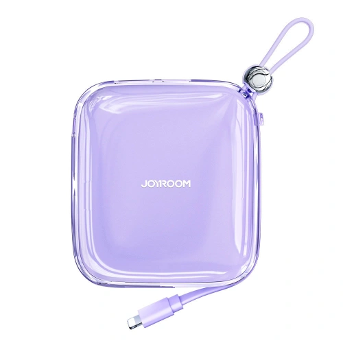 Kup Powerbank Joyroom JR-L003 Jelly Series 10000mAh 22.5W + kabel Lightning fioletowy - JYR632 - {ean13} - Sklep Home Screen
