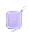 Powerbank Joyroom JR-L003 Jelly Series 10000mAh 22.5W + kabel Lightning fioletowy