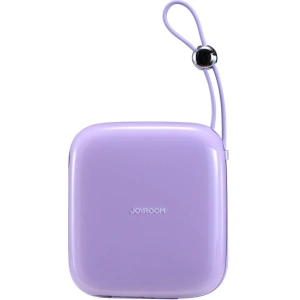 Powerbank Joyroom JR-L003 Jelly Series 10000mAh 22.5W + kabel Lightning fioletowy