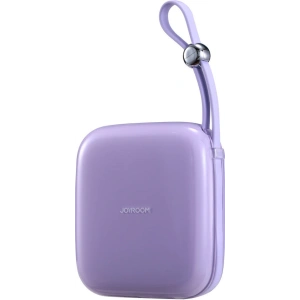 Powerbank Joyroom JR-L003 Jelly Series 10000mAh 22.5W + kabel Lightning fioletowy