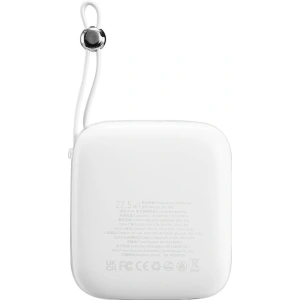Powerbank Joyroom JR-L003 Jelly Series 10000mAh 22.5W + kabel Lightning biały