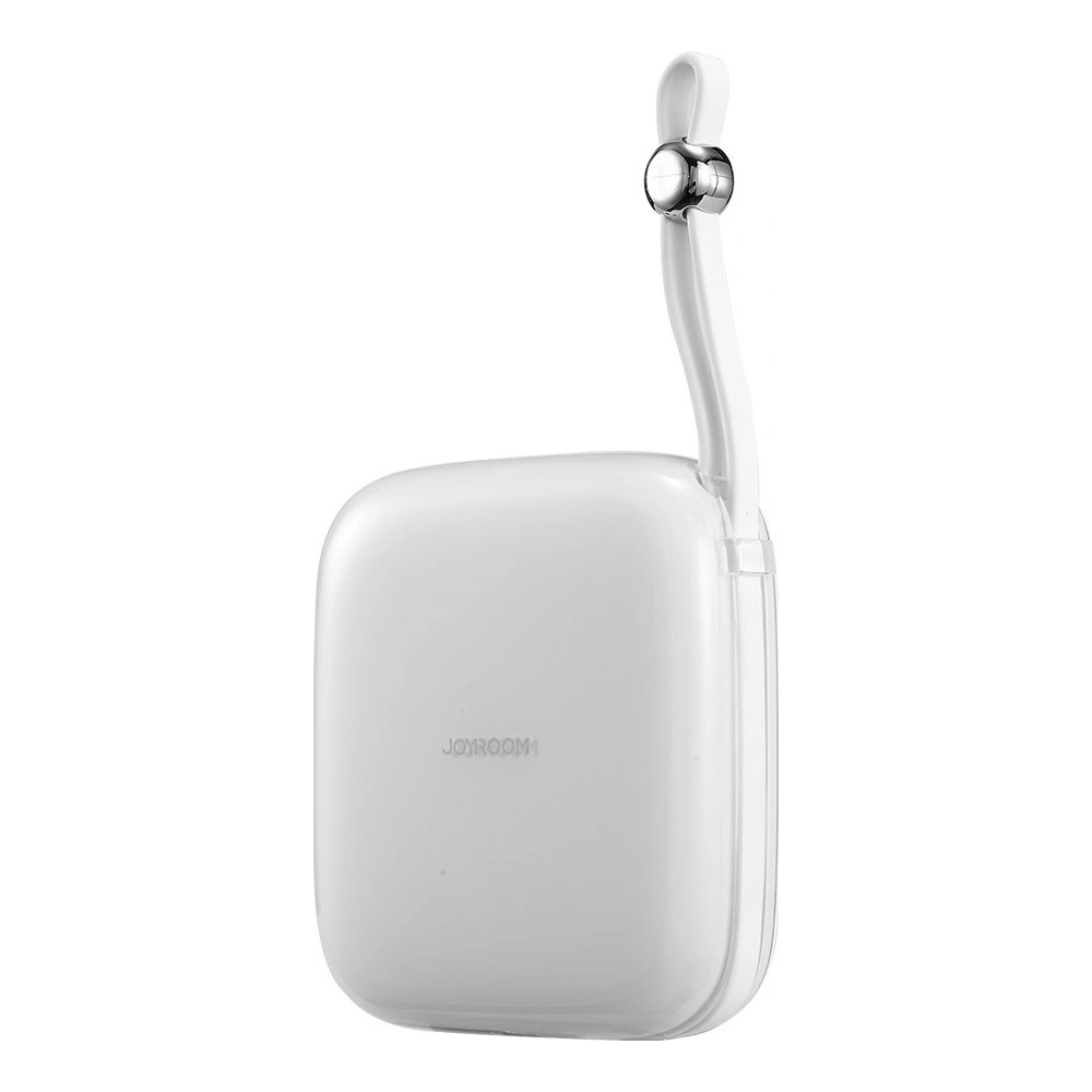 Powerbank Joyroom JR-L003 Jelly Series 10000mAh 22.5W + kabel Lightning biały