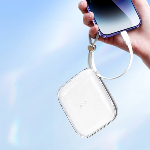 Kup Powerbank Joyroom JR-L003 Jelly Series 10000mAh 22.5W + kabel Lightning biały - JYR633 - {ean13} - Sklep Home Screen