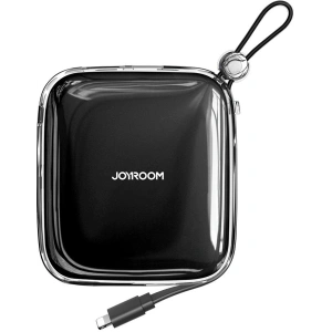 Powerbank Joyroom JR-L003 Jelly Series 10000mAh 22.5W + kabel Lightning czarny