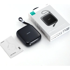 Powerbank Joyroom JR-L003 Jelly Series 10000mAh 22.5W + kabel Lightning czarny