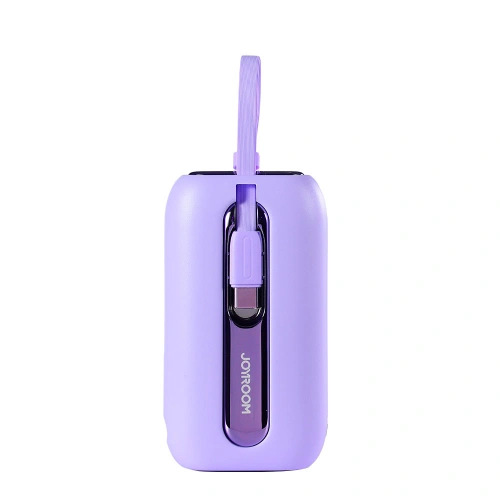 Kup Powerbank Joyroom JR-L012 Colorful Series 10000mAh 22.5W+ kabel USB-C i Lightning fioletowy - JYR635 - {ean13} - Sklep Home Screen