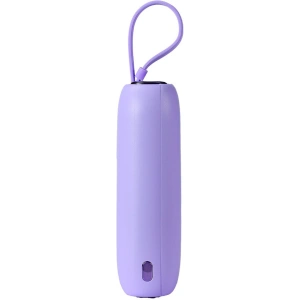 Powerbank Joyroom JR-L012 Colorful Series 10000mAh 22.5W+ kabel USB-C i Lightning fioletowy