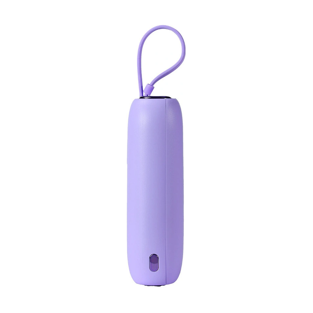 Powerbank Joyroom JR-L012 Colorful Series 10000mAh 22.5W+ kabel USB-C i Lightning fioletowy