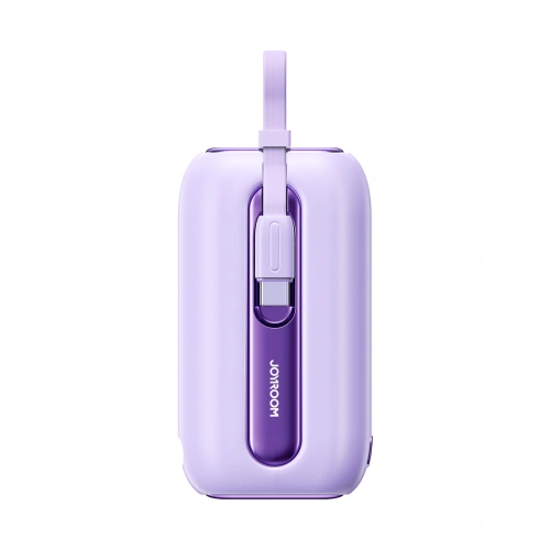 Kup Powerbank Joyroom JR-L012 Colorful Series 10000mAh 22.5W+ kabel USB-C i Lightning fioletowy - JYR635 - {ean13} - Sklep Home Screen