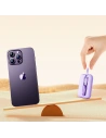 Kup Powerbank Joyroom JR-L012 Colorful Series 10000mAh 22.5W+ kabel USB-C i Lightning fioletowy - JYR635 - {ean13} - Sklep Home Screen