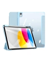 Etui Dux Ducis Toby Apple iPad 10.9 2022 (10. generáció) + Ceruza tartó kék