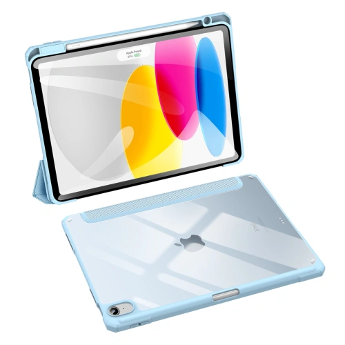 Buy Dux Ducis Toby Apple iPad 10.9 2022 (10th generation) case + Pencil holder blue - DDS1628 - {ean13} - Home Screen Store Europe