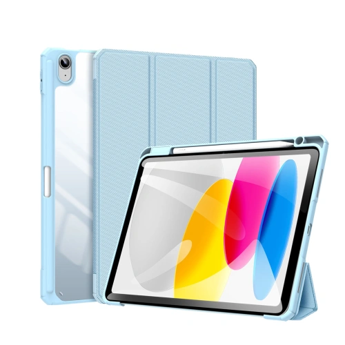Buy Dux Ducis Toby Apple iPad 10.9 2022 (10th generation) case + Pencil holder blue - DDS1628 - {ean13} - Home Screen Store Europe
