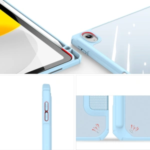 Kup Etui Dux Ducis Toby Apple iPad 10.9 2022 (10. generație) + suport pentru creion albastru - DDS1628 - {ean13} - Sklep Home Screen