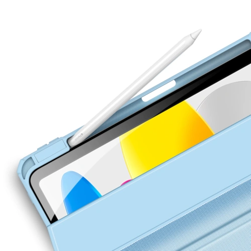 Buy Dux Ducis Toby Apple iPad 10.9 2022 (10th generation) case + Pencil holder blue - DDS1628 - {ean13} - Home Screen Store Europe