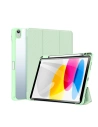 Buy Dux Ducis Toby Apple iPad 10.9 2022 (10th generation) case + Pencil holder green - DDS1629 - {ean13} - Home Screen Store Europe