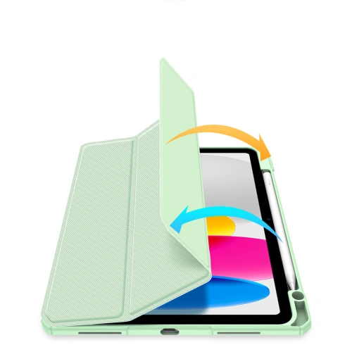 Kup Apple Dux Ducis Toby Tasche iPad 10.9 2022 (10. Generation) + Pencil Halter grün - DDS1629 - {ean13} - Sklep Home Screen