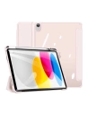 Dux Ducis Toby tok Apple iPad 10.9 2022 (10. generációs) + ceruza tartó rózsaszín