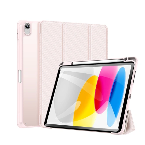 Kup Etui Dux Ducis Toby Apple iPad 10.9 2022 (10. generație) + suport pentru creion roz - DDS1630 - {ean13} - Sklep Home Screen