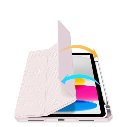 Kup Etui Dux Ducis Toby Apple iPad 10.9 2022 (10. generație) + suport pentru creion roz - DDS1630 - {ean13} - Sklep Home Screen