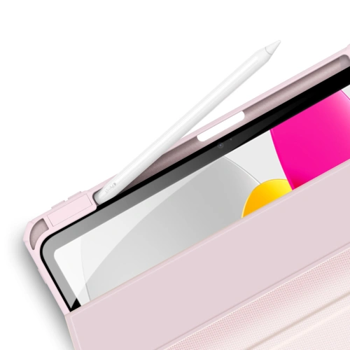 Kup Etui Dux Ducis Toby Apple iPad 10.9 2022 (10. generație) + suport pentru creion roz - DDS1630 - {ean13} - Sklep Home Screen