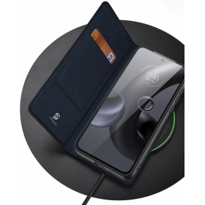 Etui Dux Ducis Skin Pro Motorola Edge 30 Neo niebieskie