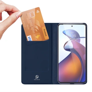 Etui Dux Ducis Skin Pro Motorola Edge 30 Ultra niebieskie