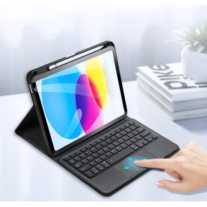 Kup Etui Dux Ducis Touchpad Keyboard Apple iPad 10.9 2022 (a 10-a generație) negru - DDS1634 - {ean13} - Sklep Home Screen
