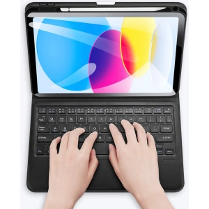 Kup Etui Dux Ducis Touchpad Keyboard Apple iPad 10.9 2022 (a 10-a generație) negru - DDS1634 - {ean13} - Sklep Home Screen