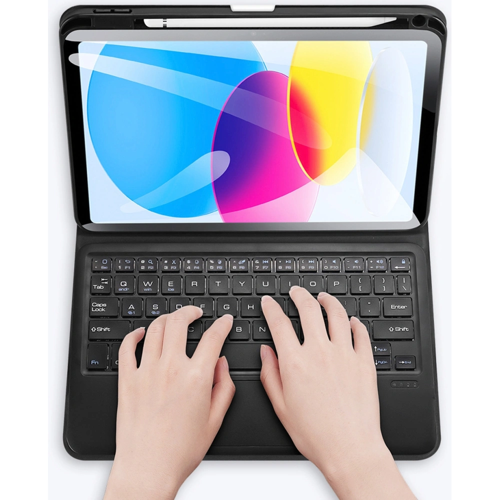 Etui Dux Ducis Touchpad Keyboard Apple iPad 10.9 2022 (10. generacji) czarna