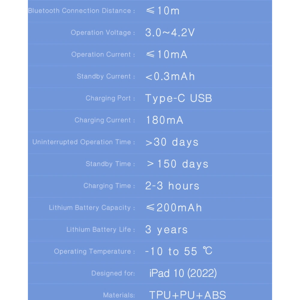 Etui Dux Ducis Touchpad Keyboard Apple iPad 10.9 2022 (10. generacji) czarna