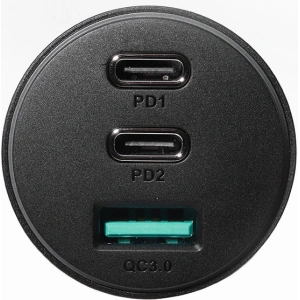 Kup Ładowarka samochodowa Joyroom JR-CL26 70W 2x USB-C, 1x USB-A czarna - JYR636 - {ean13} - Sklep Home Screen