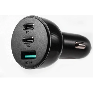 Kup Ładowarka samochodowa Joyroom JR-CL26 70W 2x USB-C, 1x USB-A czarna - JYR636 - {ean13} - Sklep Home Screen