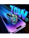 Kup Ładowarka samochodowa Joyroom JR-CL29 70W 2x USB-C, 2x USB-A czarna - JYR637 - {ean13} - Sklep Home Screen