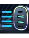 Kup Ładowarka samochodowa Joyroom JR-CL29 70W 2x USB-C, 2x USB-A czarna - JYR637 - {ean13} - Sklep Home Screen