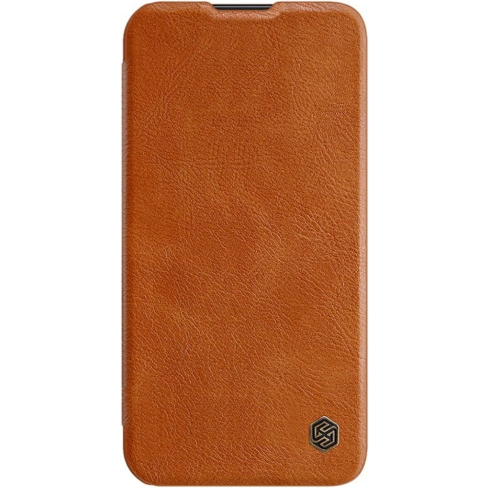 Etui Nillkin Qin Leather Pro Samsung Galaxy S23 brązowe