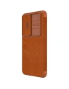 Kup Nillkin Samsung Tasche Qin Leder Pro Galaxy S23 braun - NLK1005 - {ean13} - Sklep Home Screen