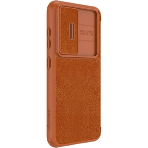 Etui Nillkin Qin Leather Pro Samsung Galaxy S23 brązowe
