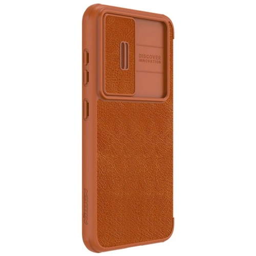 Kup Nillkin Samsung Tasche Qin Leder Pro Galaxy S23 braun - NLK1005 - {ean13} - Sklep Home Screen