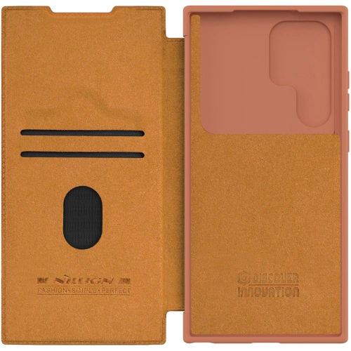 Kup Nillkin Samsung Tasche Qin Leder Pro Galaxy S23 Ultra braun - NLK1011 - {ean13} - Sklep Home Screen