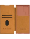 Kup Etui Nillkin Qin Leather Pro Samsung Galaxy S23 Ultra brązowe - NLK1011 - {ean13} - Sklep Home Screen
