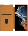 Kup Etui Nillkin Qin Leather Pro Samsung Galaxy S23 Ultra brązowe - NLK1011 - {ean13} - Sklep Home Screen