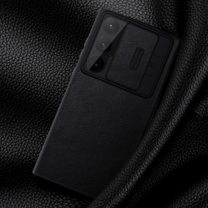 Kup Etui Nillkin Qin Leather Pro Samsung Galaxy S23 Ultra hnědé - NLK1011 - {ean13} - Sklep Home Screen