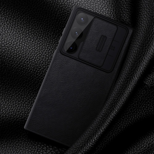 Kup Etui Nillkin Qin Leather Pro Samsung Galaxy S23 Ultra brązowe - NLK1011 - {ean13} - Sklep Home Screen