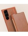 Kup Etui Nillkin Qin Leather Pro Samsung Galaxy S23 Ultra brązowe - NLK1011 - {ean13} - Sklep Home Screen