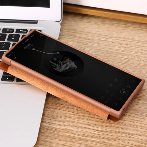 Kup Etui Nillkin Qin Leather Pro Samsung Galaxy S23 Ultra brązowe - NLK1011 - {ean13} - Sklep Home Screen