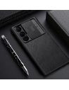 Kup Etui Nillkin Qin Leather Pro Samsung Galaxy S23 Ultra brązowe - NLK1011 - {ean13} - Sklep Home Screen