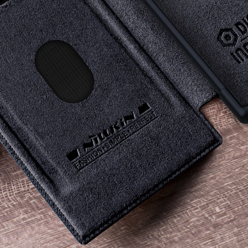 Kup Etui Nillkin Qin Leather Pro Samsung Galaxy S23 Ultra brązowe - NLK1011 - {ean13} - Sklep Home Screen